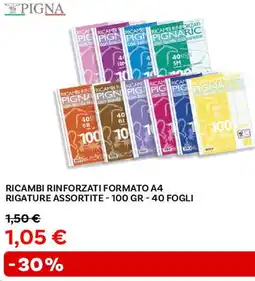 Max Factory PIGNA RICAMBI RINFORZATI FORMATO A4 offerta