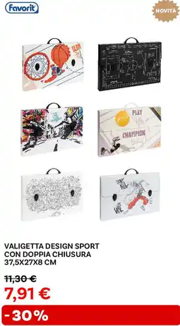 Max Factory Favorit valigetta design sport con doppia chiusura offerta