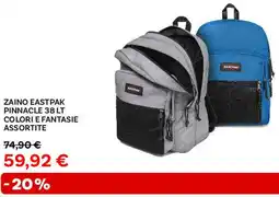 Max Factory Zaino eastpak pinnacle 38 lt colori e fantasie assortite offerta
