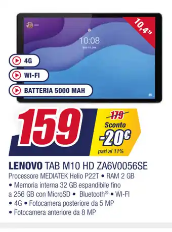 Trony Lenovo Tab M10 HD ZA6V0056SE offerta