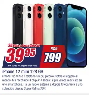 Trony Iphone 12 mini 128 GB offerta