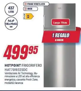 Trony HOTPOINT FRIGORIFERO HAT701932SDC offerta