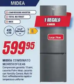 Trony MIDEA COMBINATO MDRB593FGE46 offerta