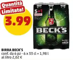 PENNY Birra BECK'S offerta