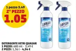 PENNY Detergente vetri QUASAR offerta
