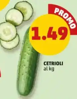 PENNY Cetrioli al kg offerta