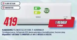Trony SAMSUNG CLIMATIZZATORE F-AR09MLB offerta