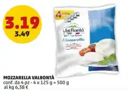 PENNY Mozzarella VALBONTÀ offerta