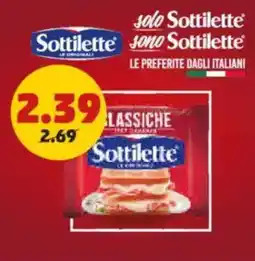 PENNY Classiche sottilette offerta