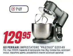Trony G3 FERRARI IMPASTATORE "PASTAIO" G20149 offerta