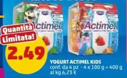 PENNY Yogurt actimel kids ACTIMEL offerta