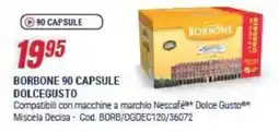 Trony Borbone 90 capsule dolcegusto offerta