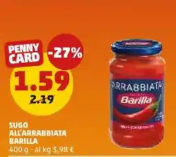 PENNY Sugo all'arrabbiata BARILLA offerta