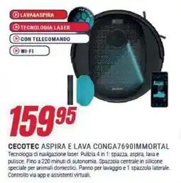 Trony CECOTEC ASPIRA E LAVA CONGA7690IMMORTAL offerta
