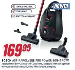 Trony BOSCH ASPIRAPOLVERE PRO POWER BGB41POW1 offerta