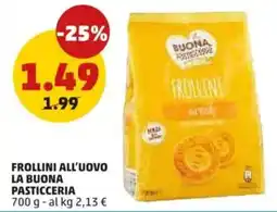 PENNY Frollini all'uovo LA BUONA PASTICCERIA offerta