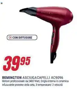 Trony REMINGTON ASCIUGACAPELLI AC9096 offerta