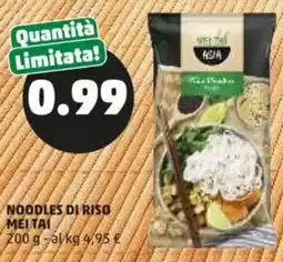 PENNY Noodles di riso MEITAI offerta