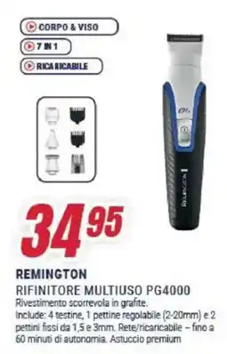 Trony REMINGTON RIFINITORE MULTIUSO PG4000 offerta