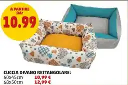 PENNY Cuccia divano rettangolare offerta