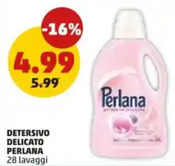 PENNY Detersivo delicato PERLANA offerta