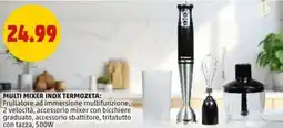 PENNY Multi mixer inox TERMOZETA offerta