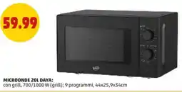PENNY Microonde DAYA offerta