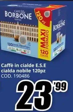 MediaWorld Caffè in cialde E.S.E cialda nobile 120pz offerta