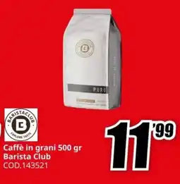 MediaWorld Caffè in grani Barista Club offerta