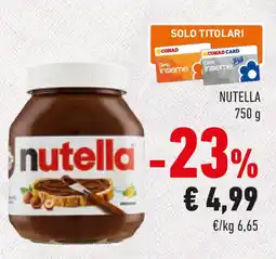 Conad Nutella offerta