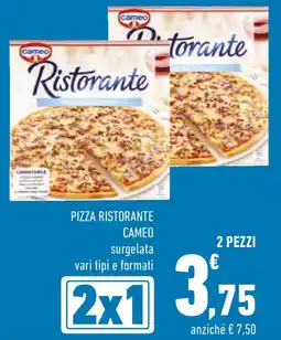 Conad Pizza ristorante CAMEO offerta
