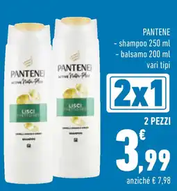 Conad PANTENE - shampoo- balsamo offerta