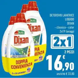 Conad Detersivo lavatrice liquido DIXAN offerta
