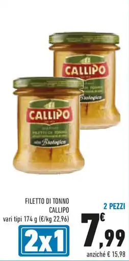 Conad Filetto di tonno CALLIPO offerta