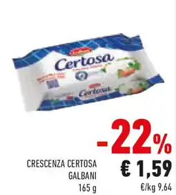 Conad Crescenza certosa GALBANI offerta