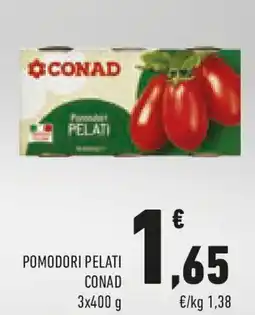 Conad Pomodori pelati CONAD offerta