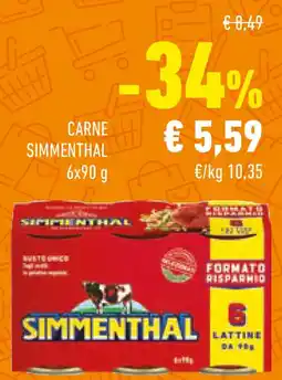Conad Carne SIMMENTHAL offerta