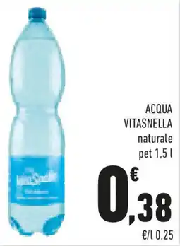 Conad Acqua vitasnella naturale offerta
