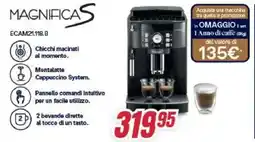 Trony DeLonghi MAGNIFICA S ECAM21.118.B offerta
