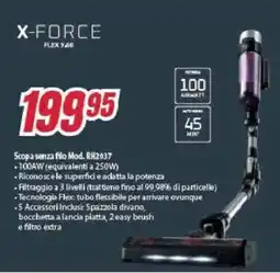 Trony Rowenta Scopa senza filo Mod. RH2037 offerta
