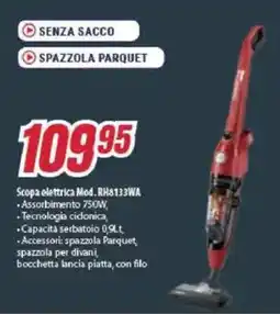 Trony Rowenta Scopa elettrica Mod. RH8133WA offerta