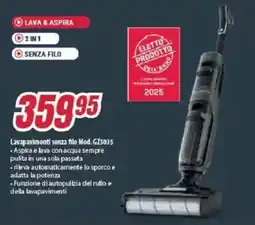 Trony Rowenta Lavapavimenti senza filo Mod. GZ5035 offerta