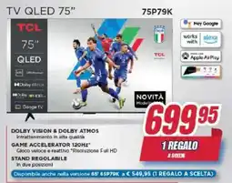 Trony TCL TV QLED 75" 75P79K offerta