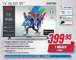 Trony TCL TV QLED 55" 55P79K offerta