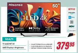 Trony Hisense TV QLED 50" 4K 50A79 offerta