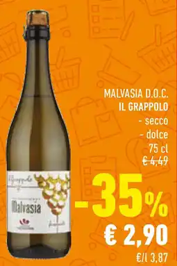 Conad Malvasia D.O.C. IL GRAPPOLO offerta