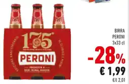 Conad Birra PERONI offerta