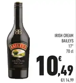 Conad Irish cream BAILEYS 17° offerta