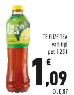 Conad Tè FUZE TEA offerta