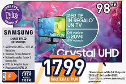 Unieuro SAMSUNG SMART TV LED UE98DU9070 offerta